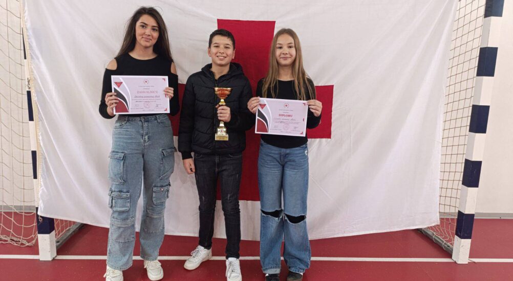 OPĆINSKO TAKMIČENJE U ORGANIZACIJI CRVENOG KRIŽA